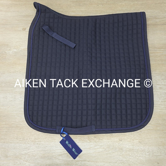 Wellie Wear Square Quilt Dressage Saddle Pad
