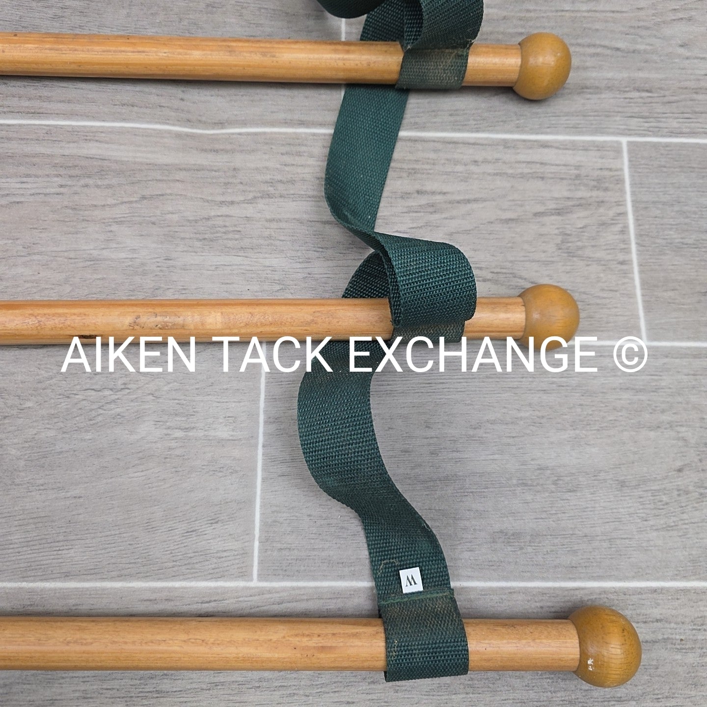 Hanging Wood Blanket Rack