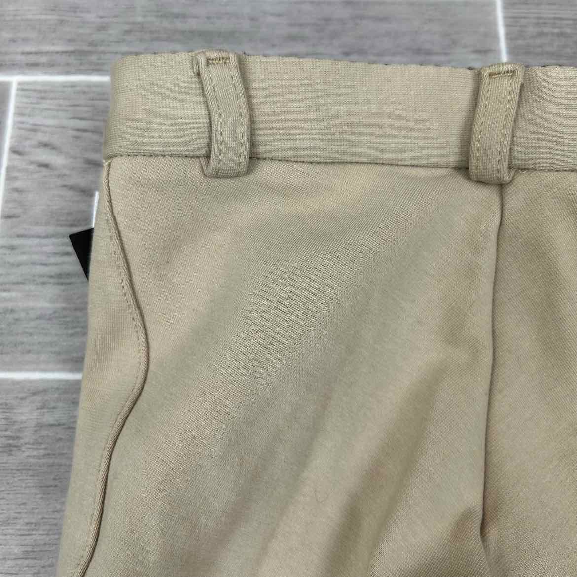 Eqituff Children's Knee Patch Jods Breeches, Light Beige, Size 8, Brand New
