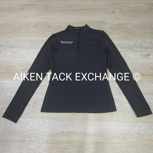 Cavallo Long Sleeve Top w/ Iron Horse Dressage Logo, Women's 34
