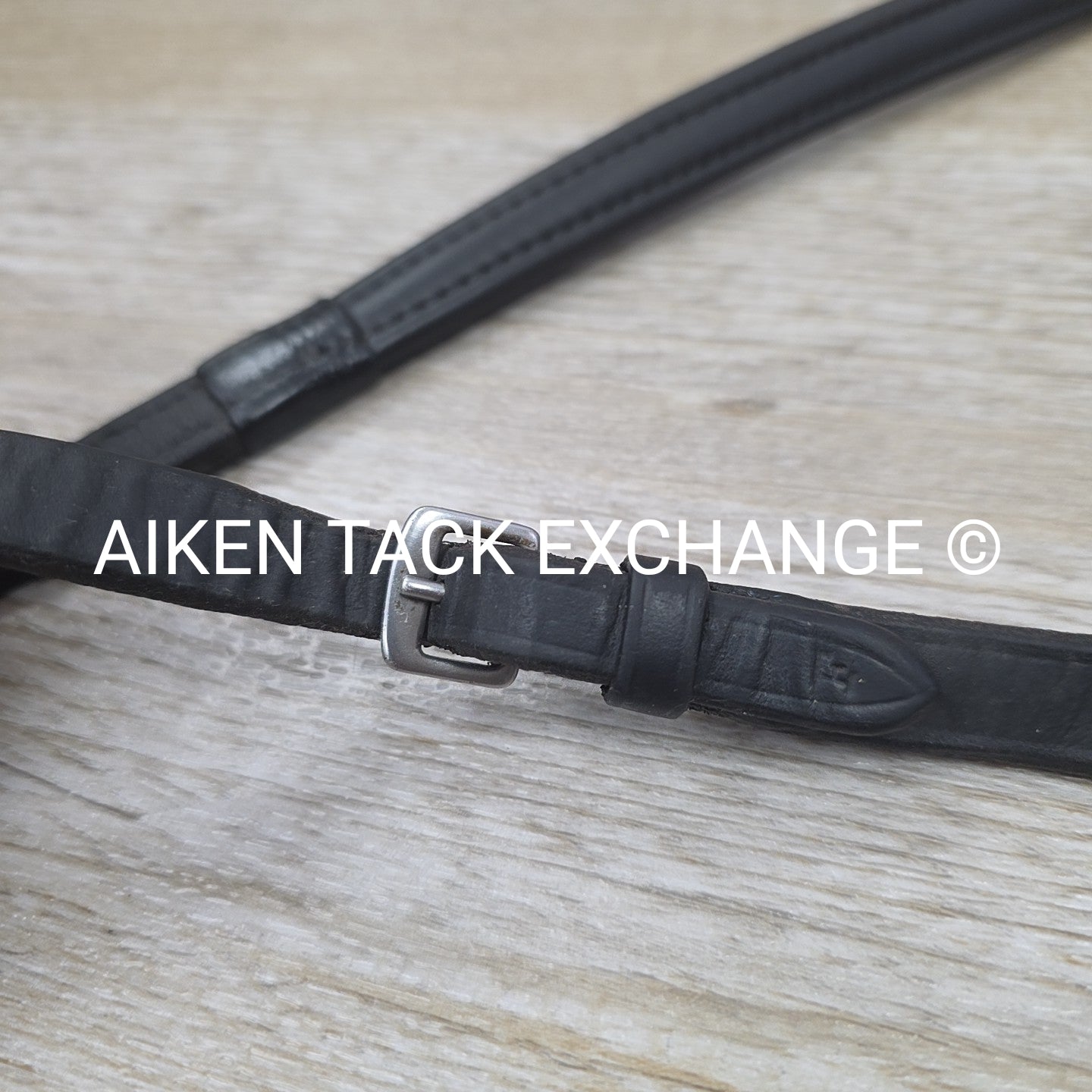 ThinLine Classic Wrapped Reins, Black, Size Full