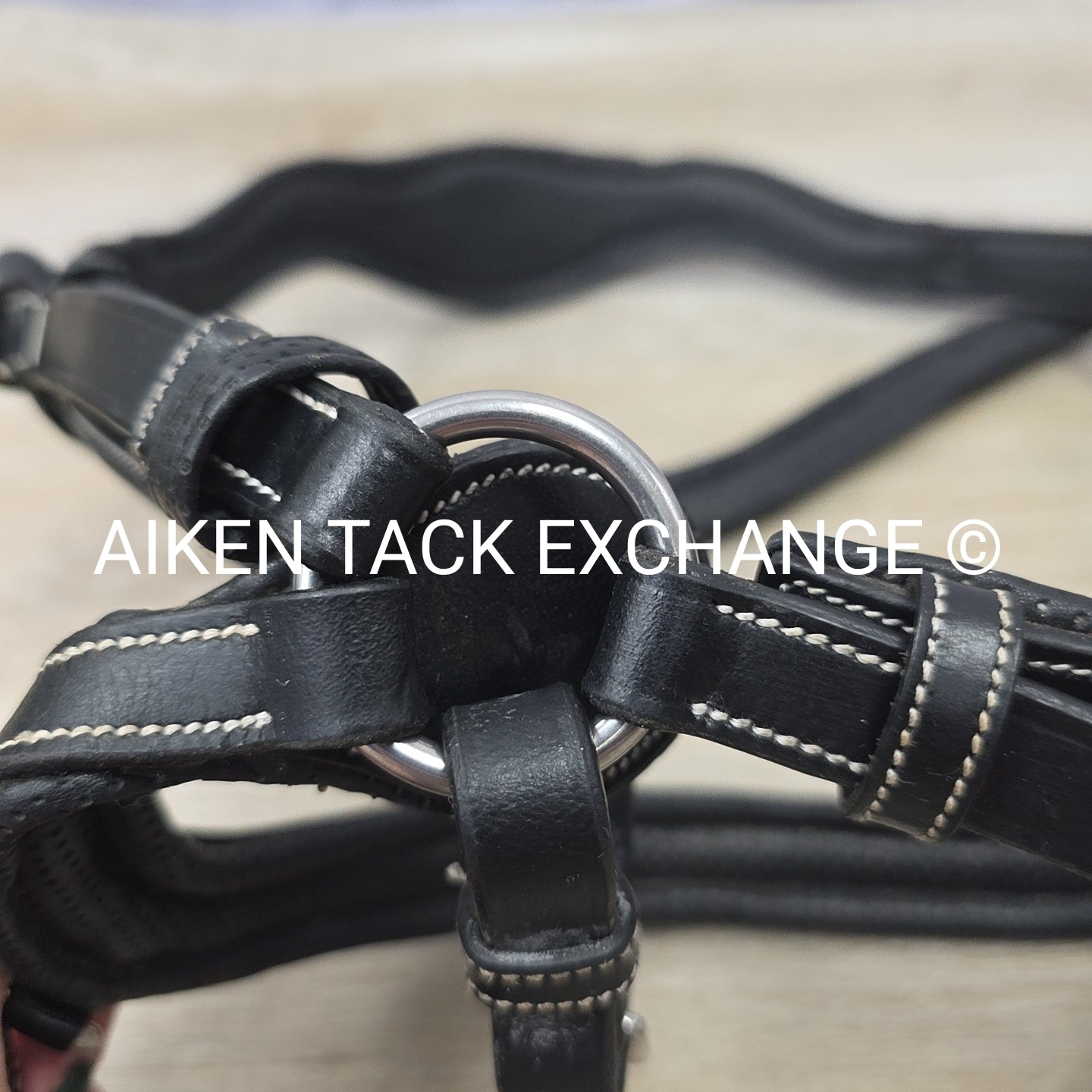Jump'In One Manhattan Anatomic Bridle, No Reins, Black, Size Full