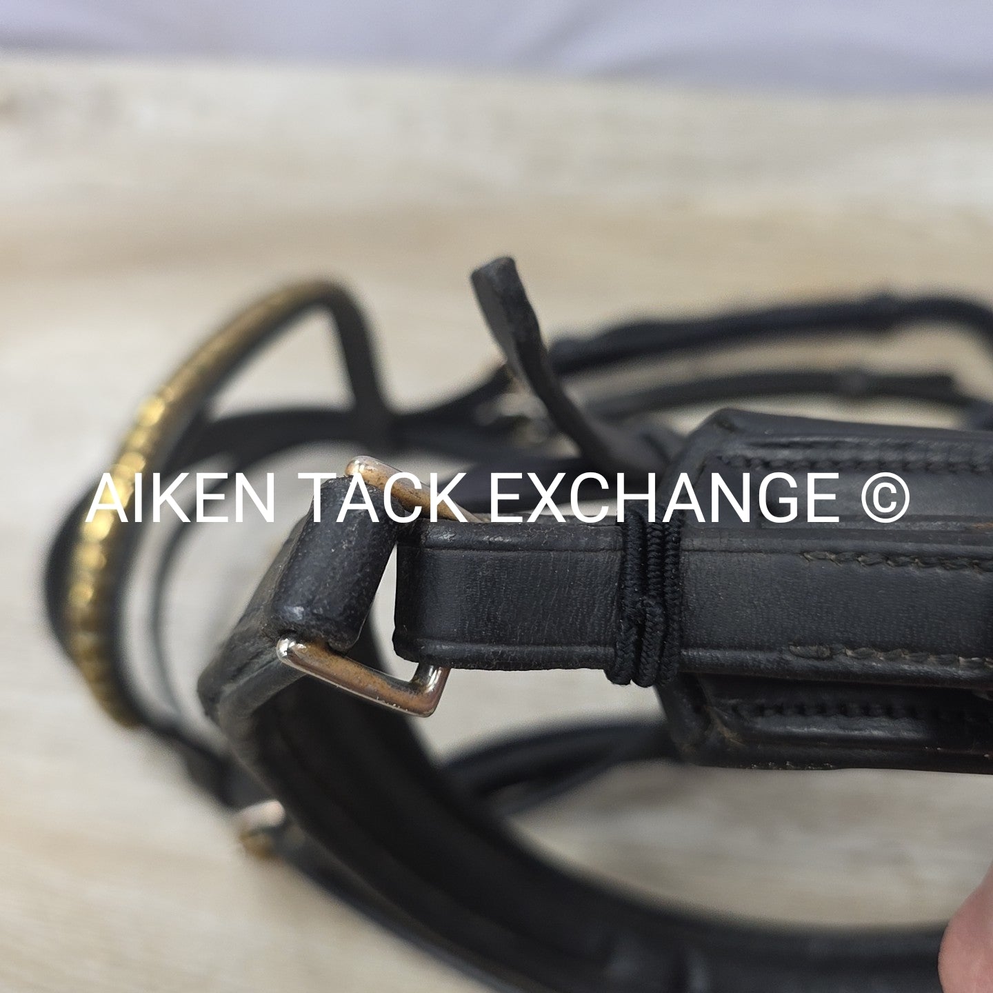 BARGAIN BUNDLE: Dressage Bridle with Extra Noseband, Black