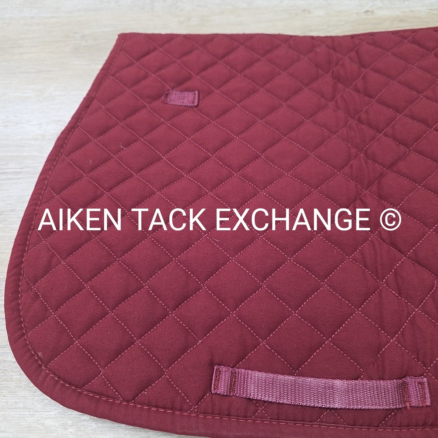 Dover Saddlery All Purpose Saddle Pad, Burgundy