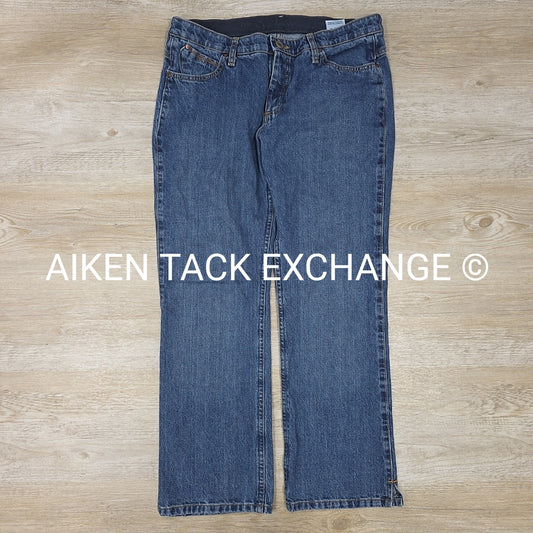 Wrangler Elastic Waist Jeans, Women's 31 x 30 (Size 11)