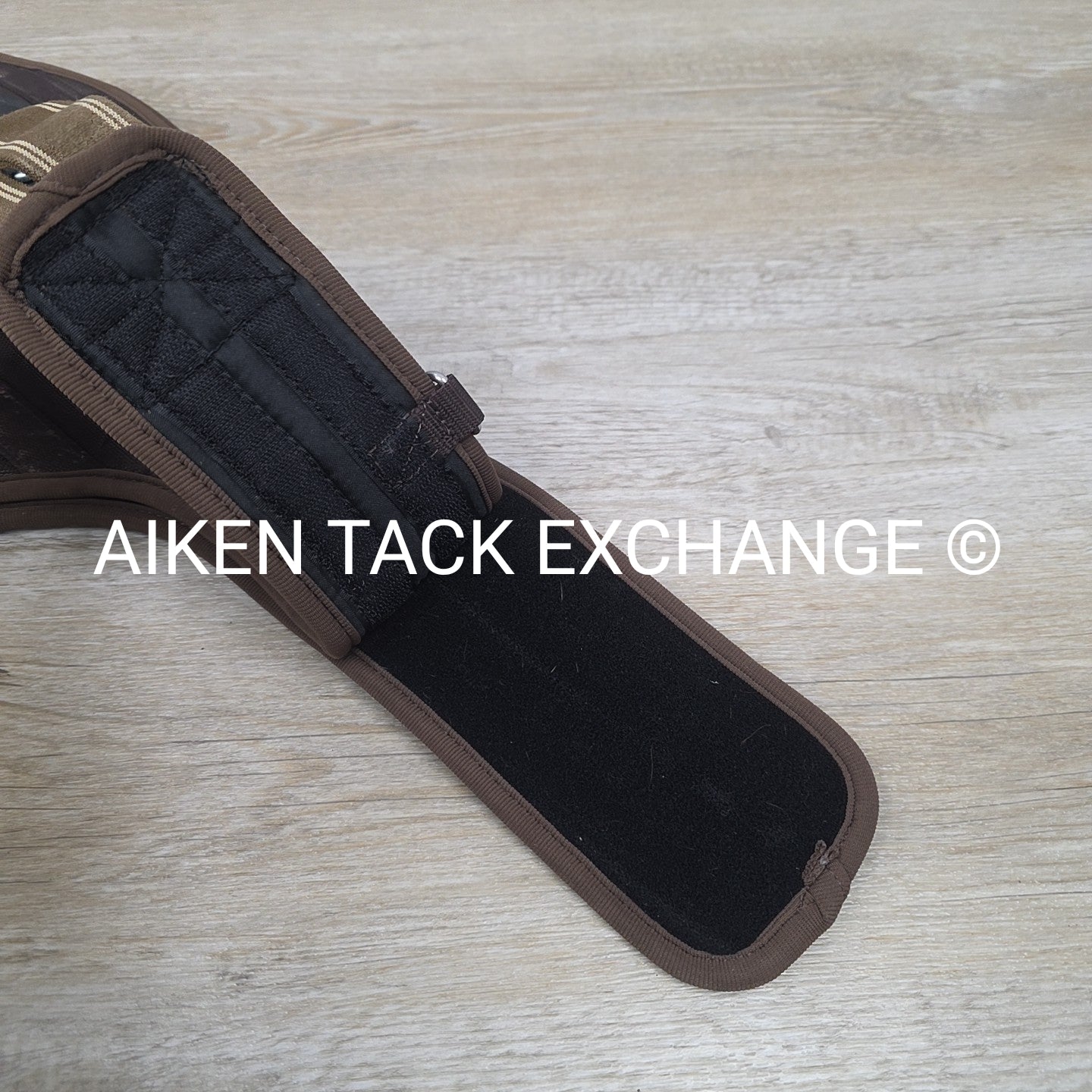 Majyk Equipe 'Tucksafe' Belly Guard Stud Guard Girth, Brown, 56"