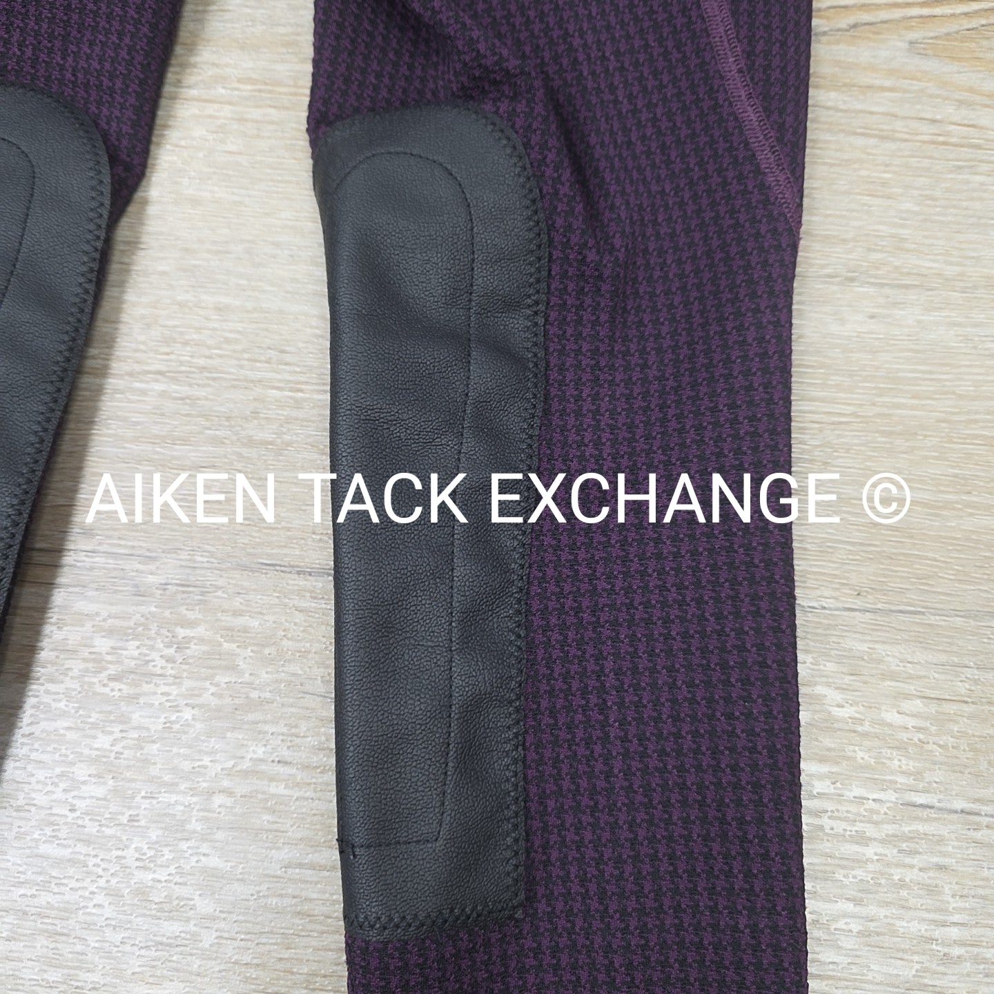 Kerrits Fleece Lined Winter Knee Patch Tights, Size Medium