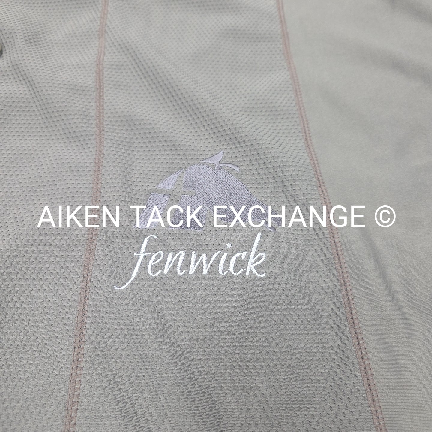 Fenwick Equestrian Sporty Dress Sheet Cooler, Grey, 70"