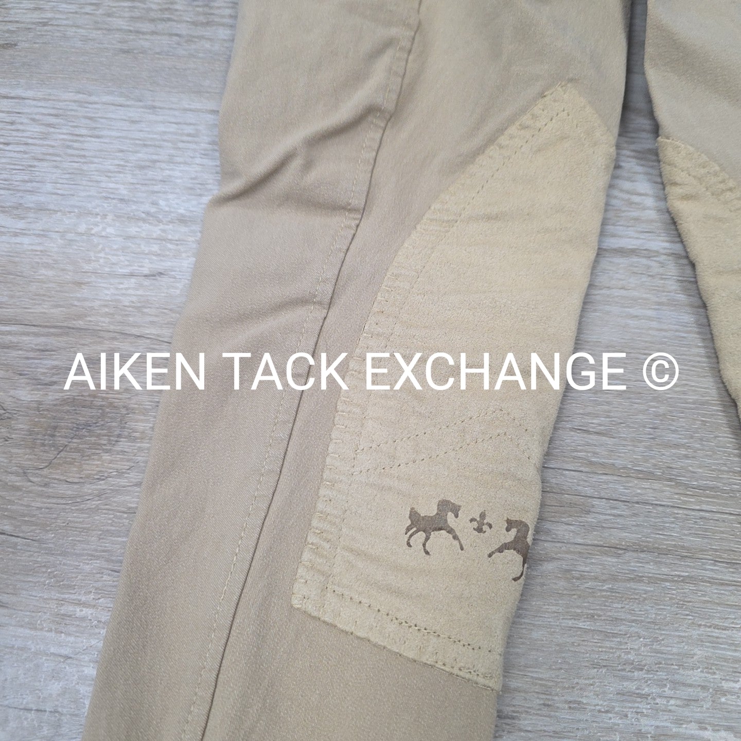 Equine Couture Knee Patch Breeches, Youth 12