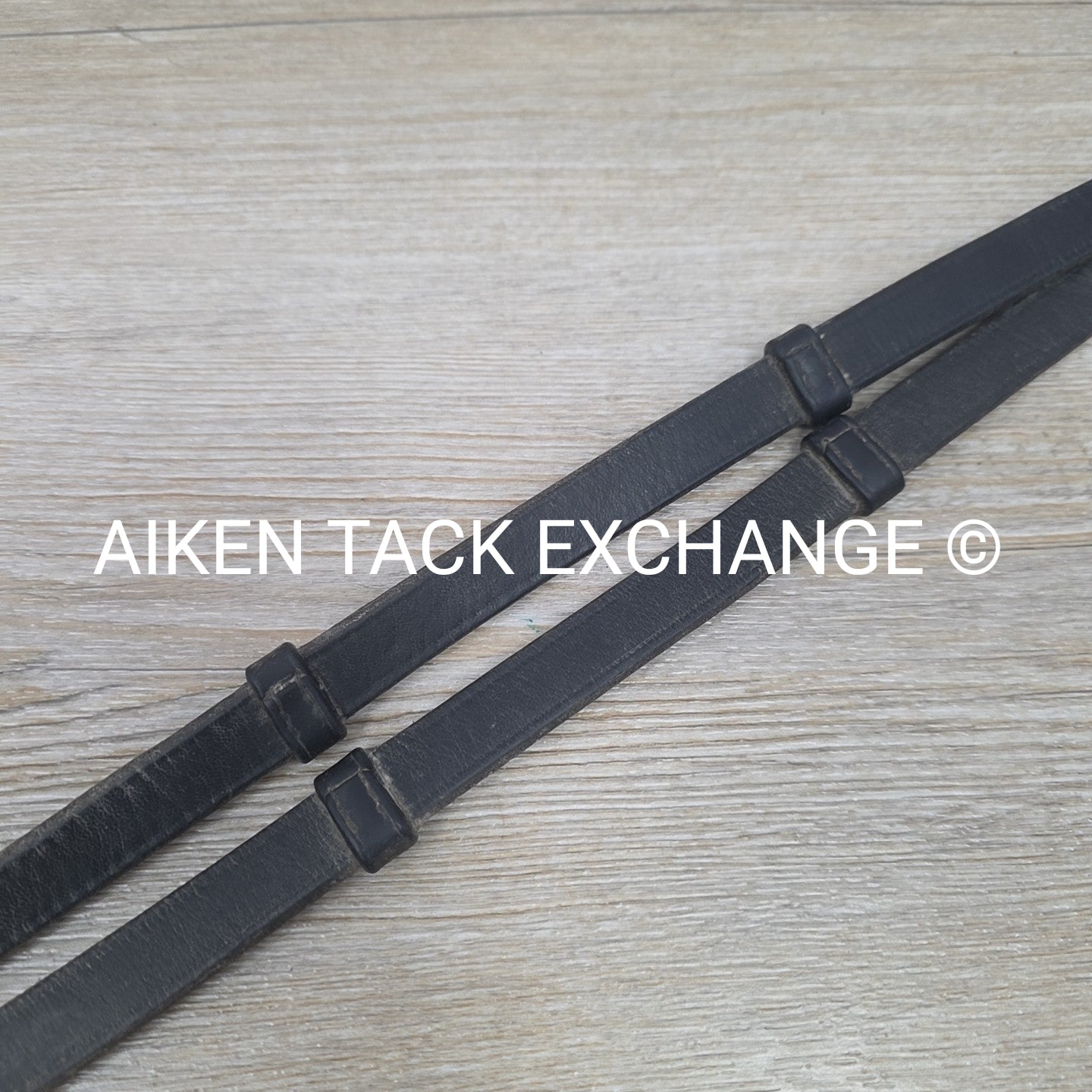 BARGAIN BUNDLE: 2 Pair Vespucci Leather Reins with Hand Stops