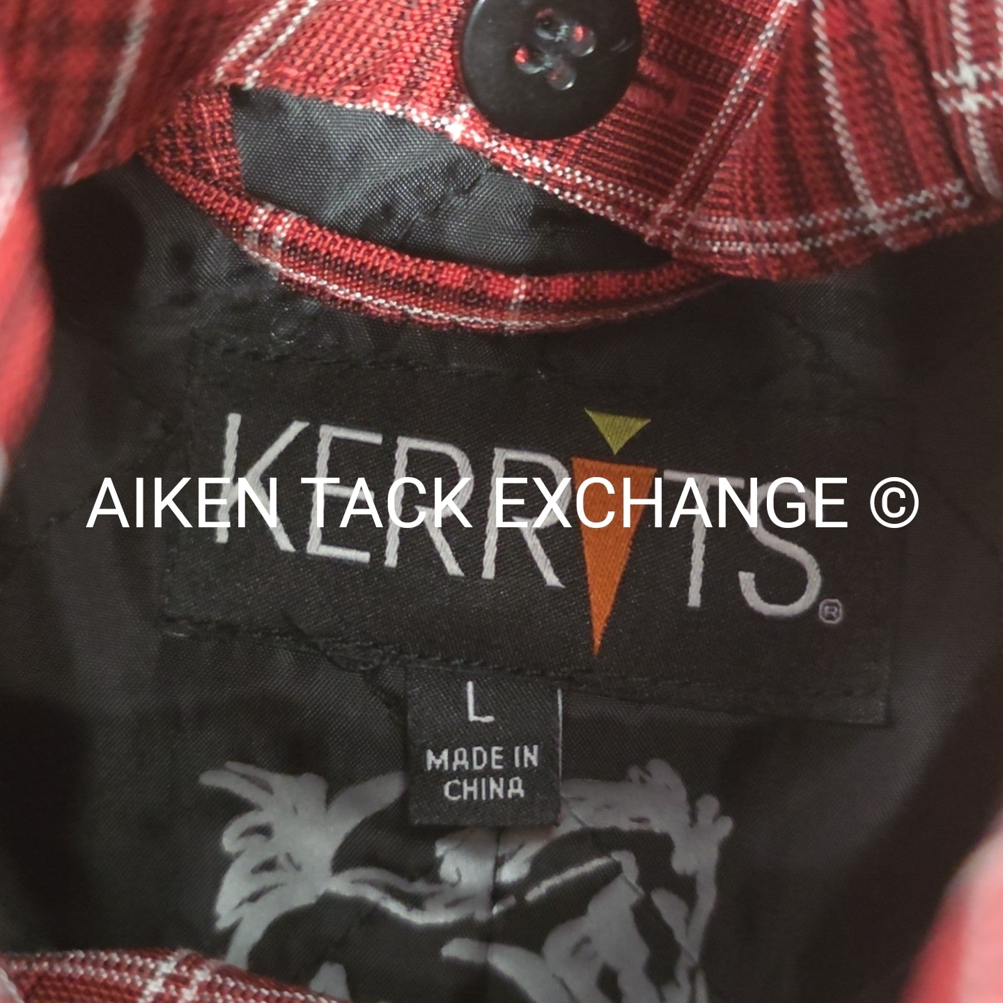 Kerrits Riding Rain Coat, Size Large