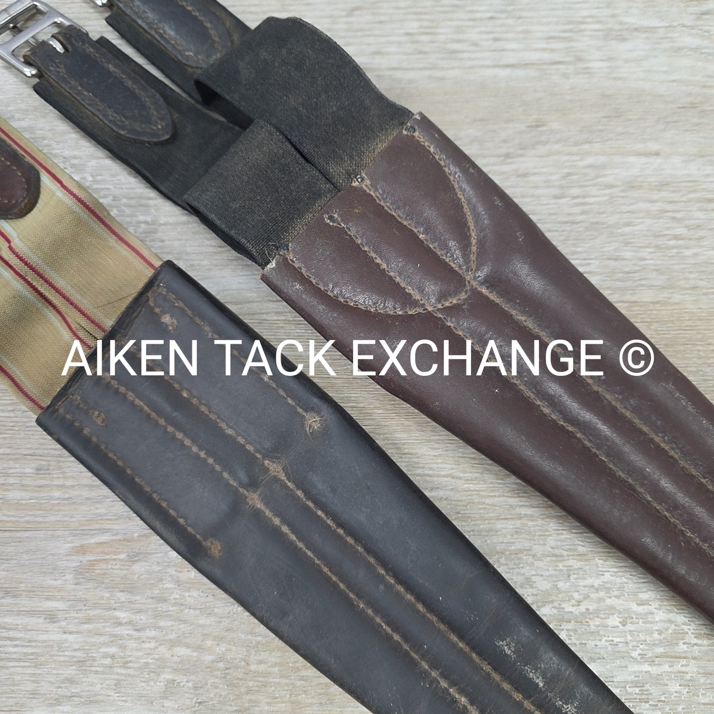 BARGAIN BUNDLE: Stubben Girth & Unknown Girth, On End Elastic, 48"