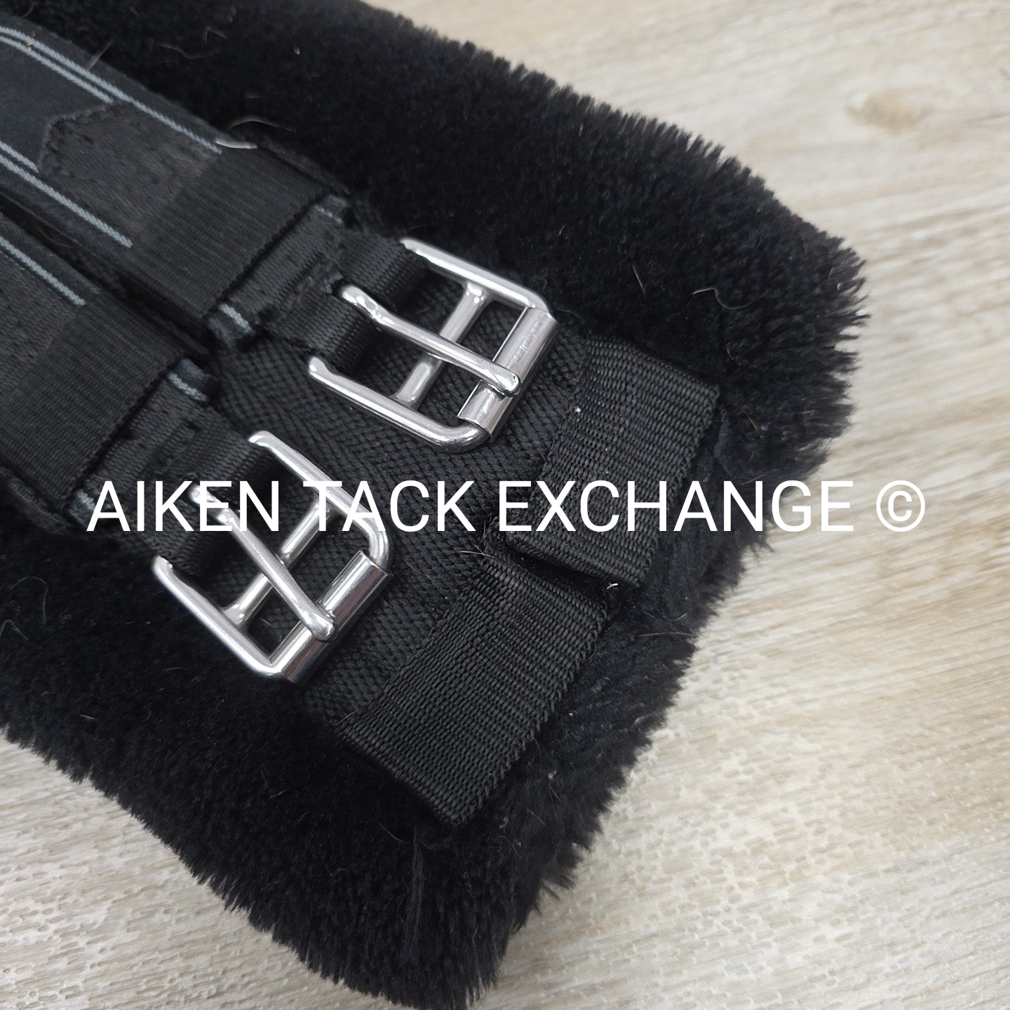 Shires Fleece Dressage Girth, Black, 30"