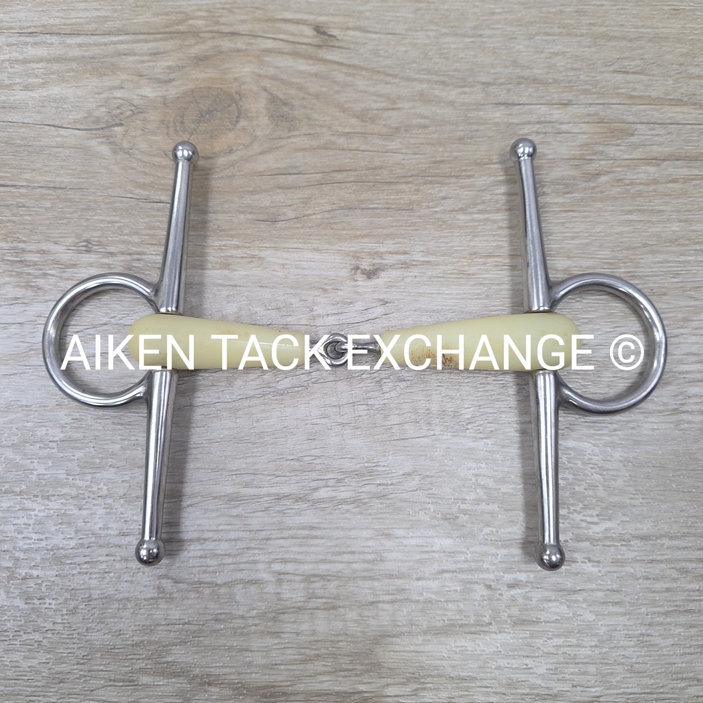 Happy Mouth Single Joint Full Cheek Bit, 5.25" (Has Chew Marks)