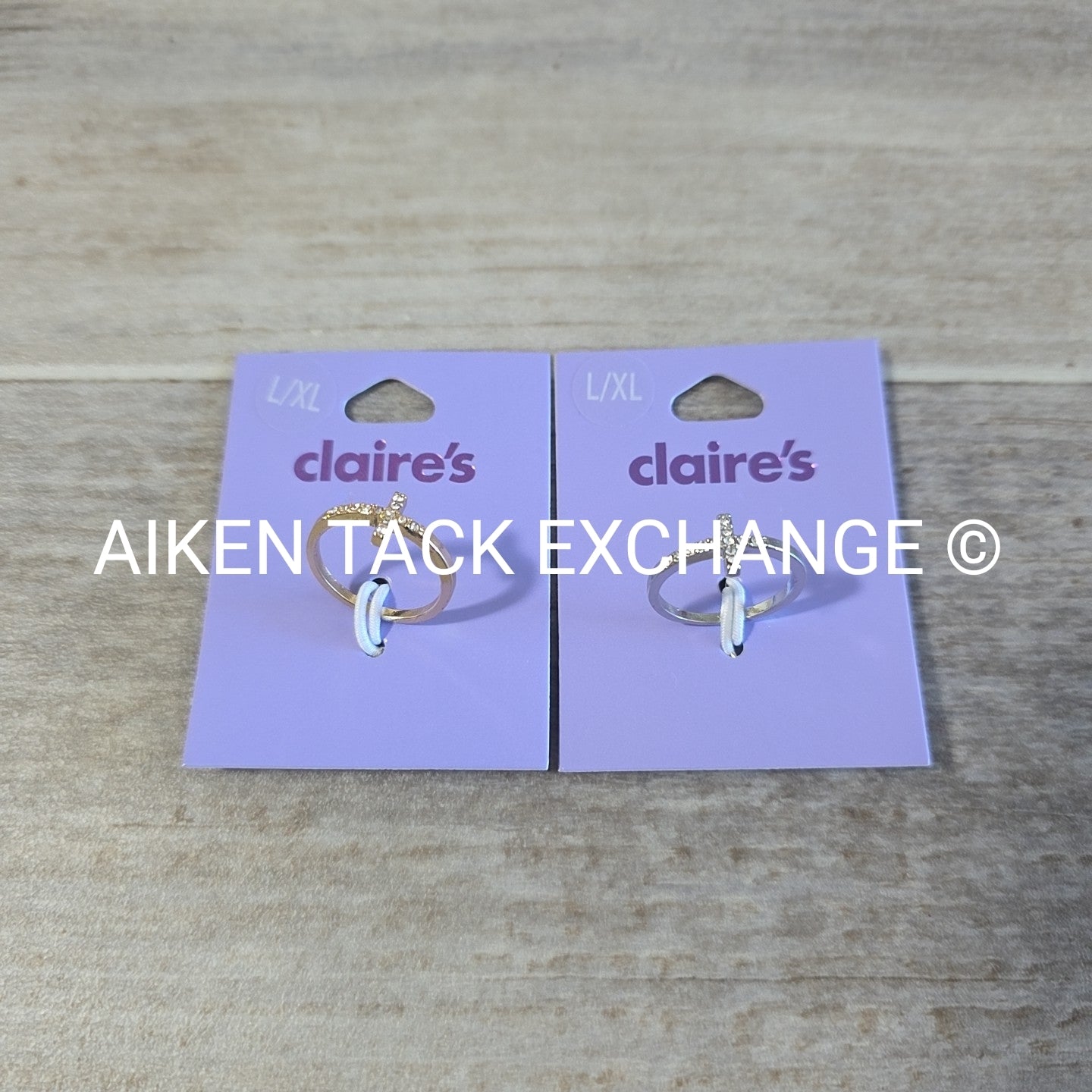 Claire's Rings (2) - Size L/XL