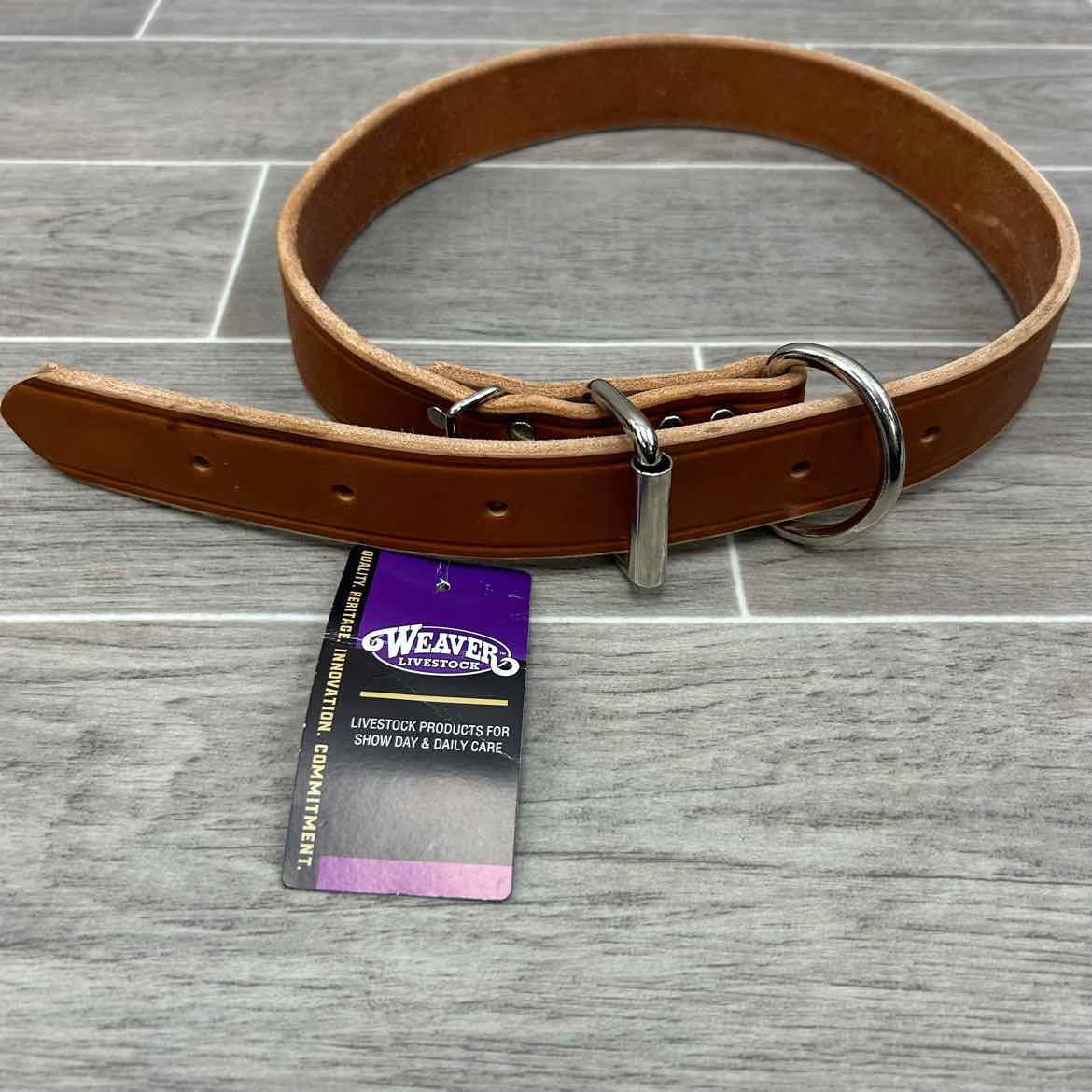 Weaver Leather Livestock Neck Strap, Size Medium (1.5" x 40")