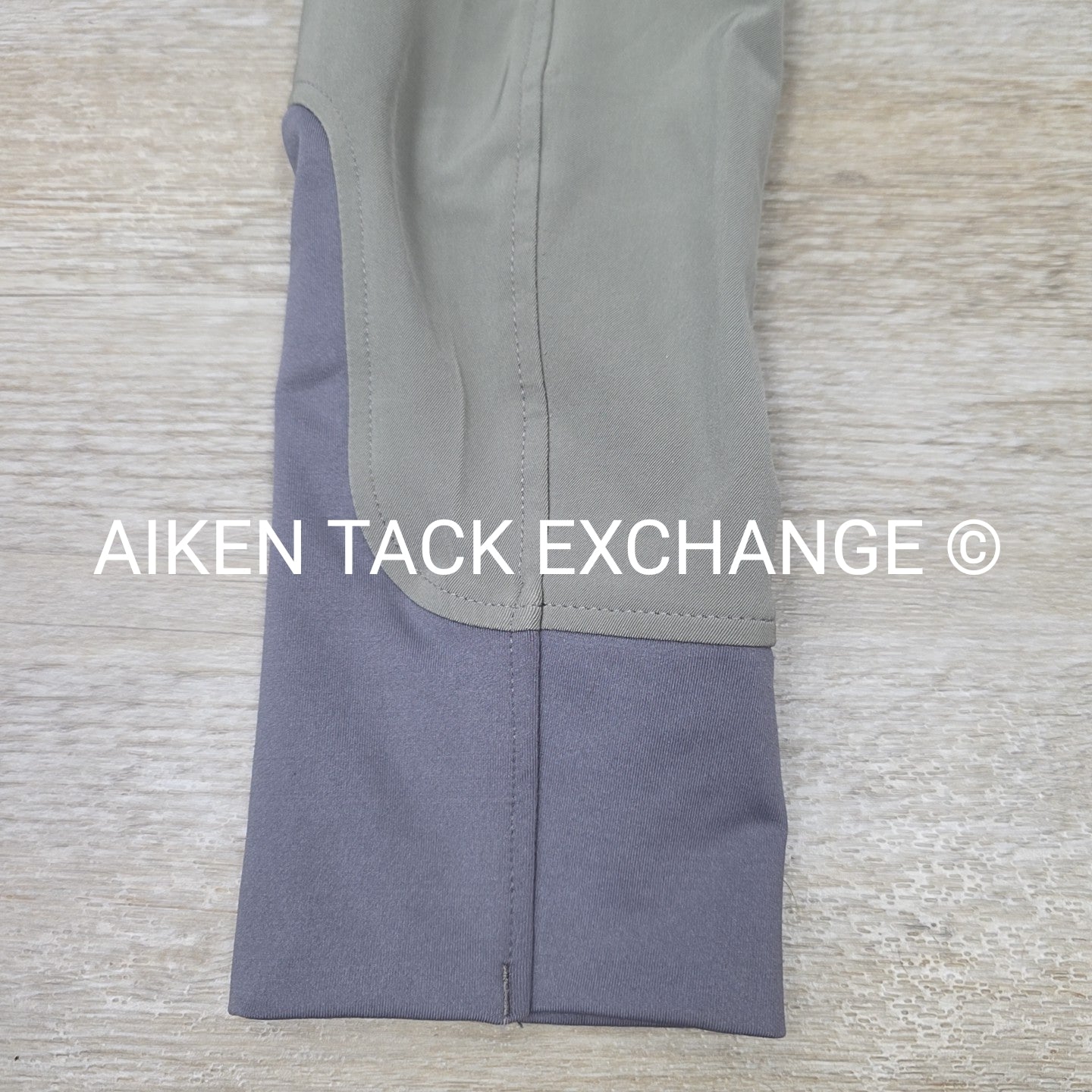Espoir Equestrian Silicone Grip Knee Patch Breeches, Size US 28 IT 42