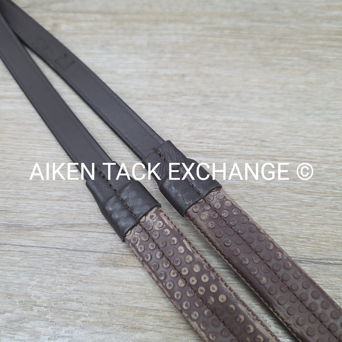 FR Vincitore Equestrian Libre Reins, 50-80 kg Connector Weight, Brown, 53"