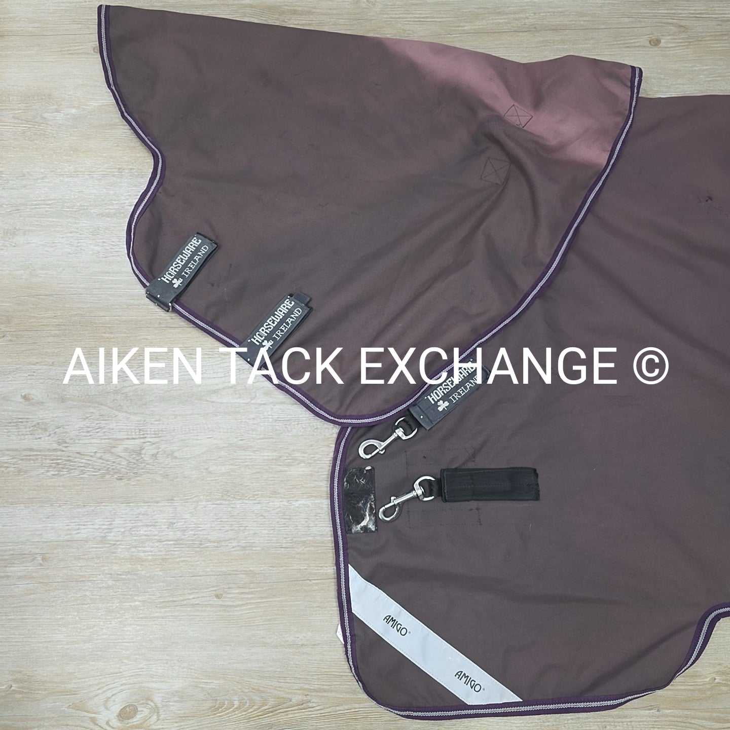 Horseware Amigo Bravo 12 0 G Fill Turnout Sheet with Neck Cover, 75"