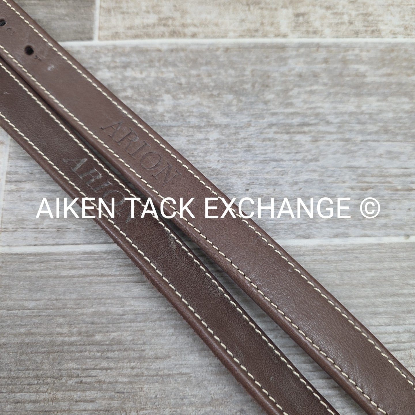 Arion Stirrup Leathers, Brown, Size 54"