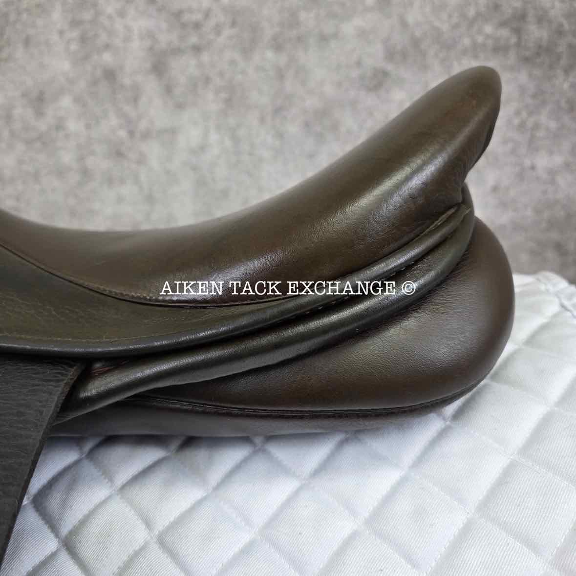 GFS Fieldhouse All Purpose Saddle, 17" Seat, Extra Wide Tree, Wool Flocked Panels