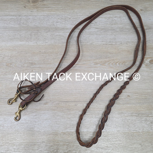 Gene Lemmons Leather Reins with Snap Ends