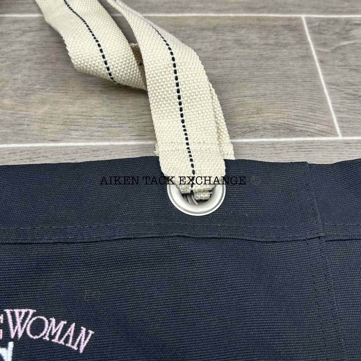 Stable Woman Canvas Tote Bag
