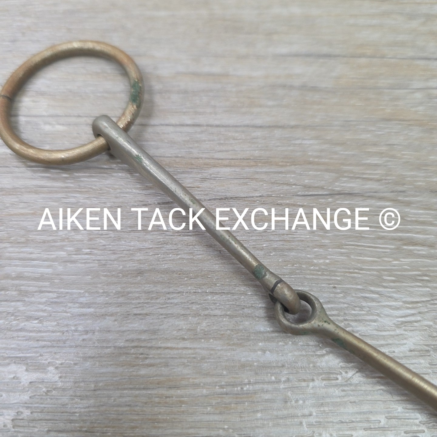 Never Rust Single Joint Bradoon Bit 4.5"