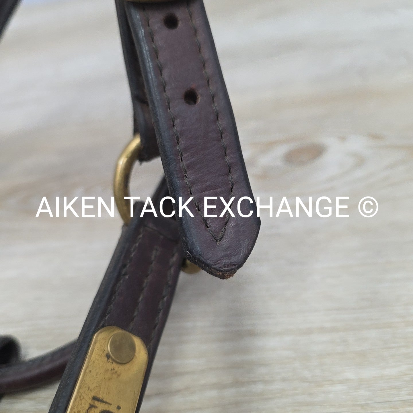 BARGAIN BUNDLE: 2 Leather Halters, Has Name Plates, Size Full