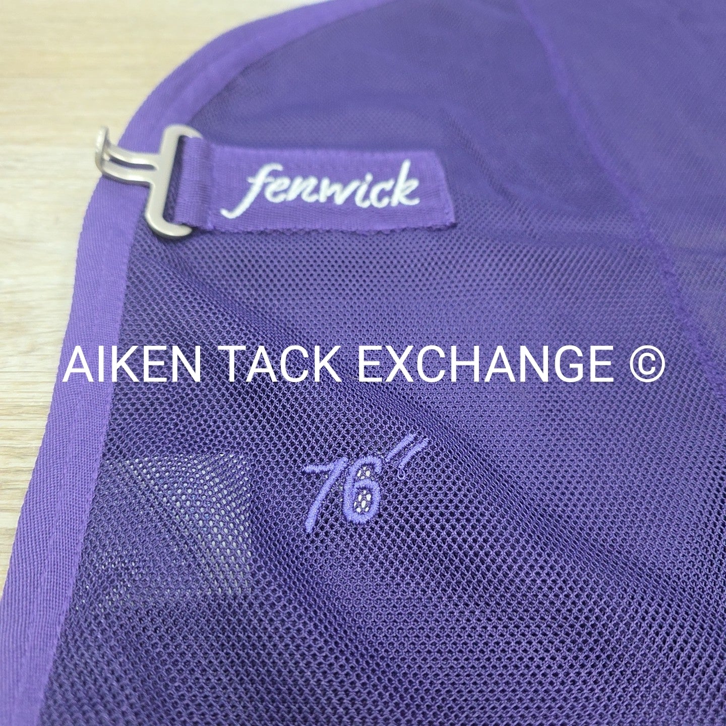 Fenwick Equestrian BodyGuard Mesh Cooler, Purple/Yellow, 76"