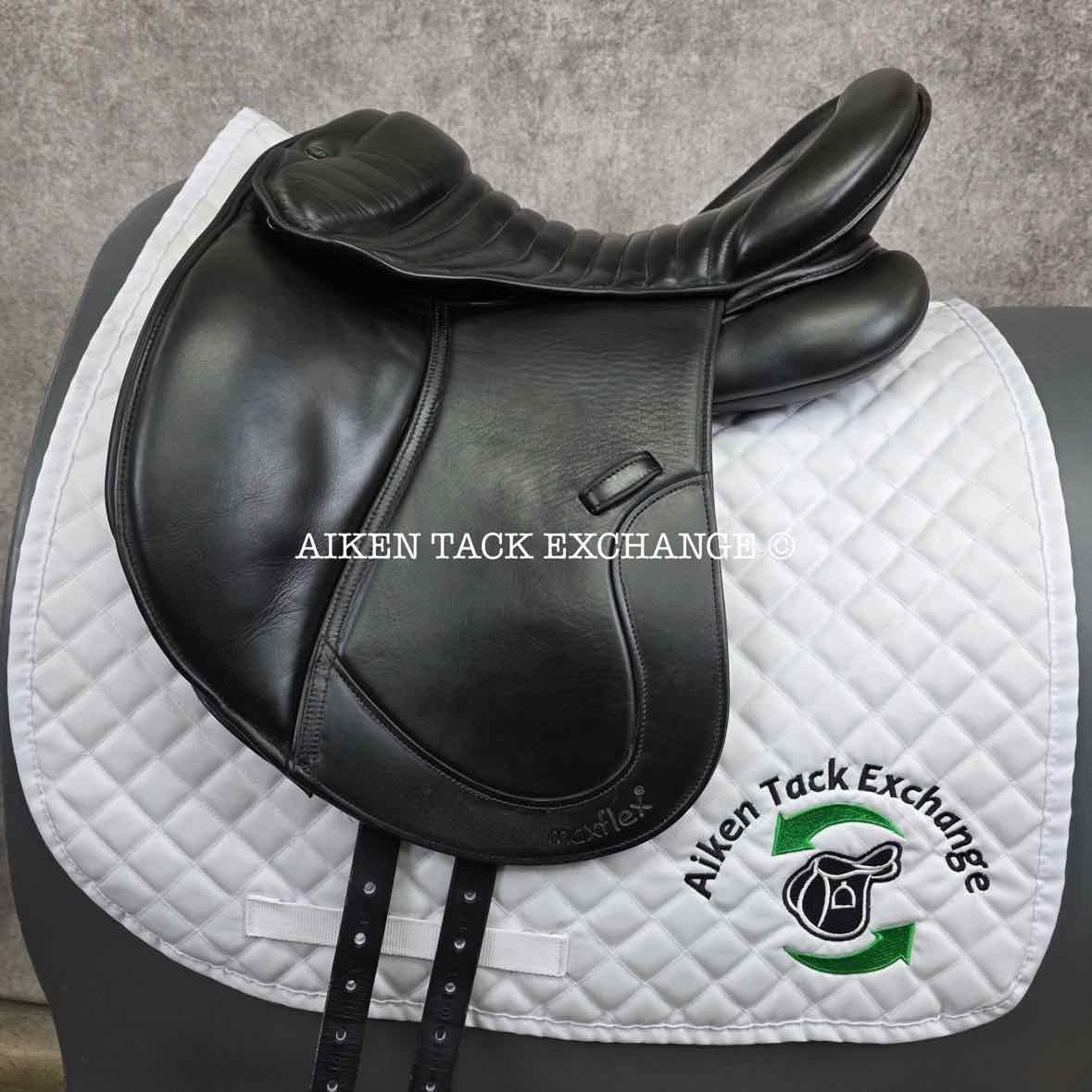 2017 MaxFlex Fado All Purpose Endurance Saddle, 16.5" Seat, X-Wide Tree, Wool Flocked Panels