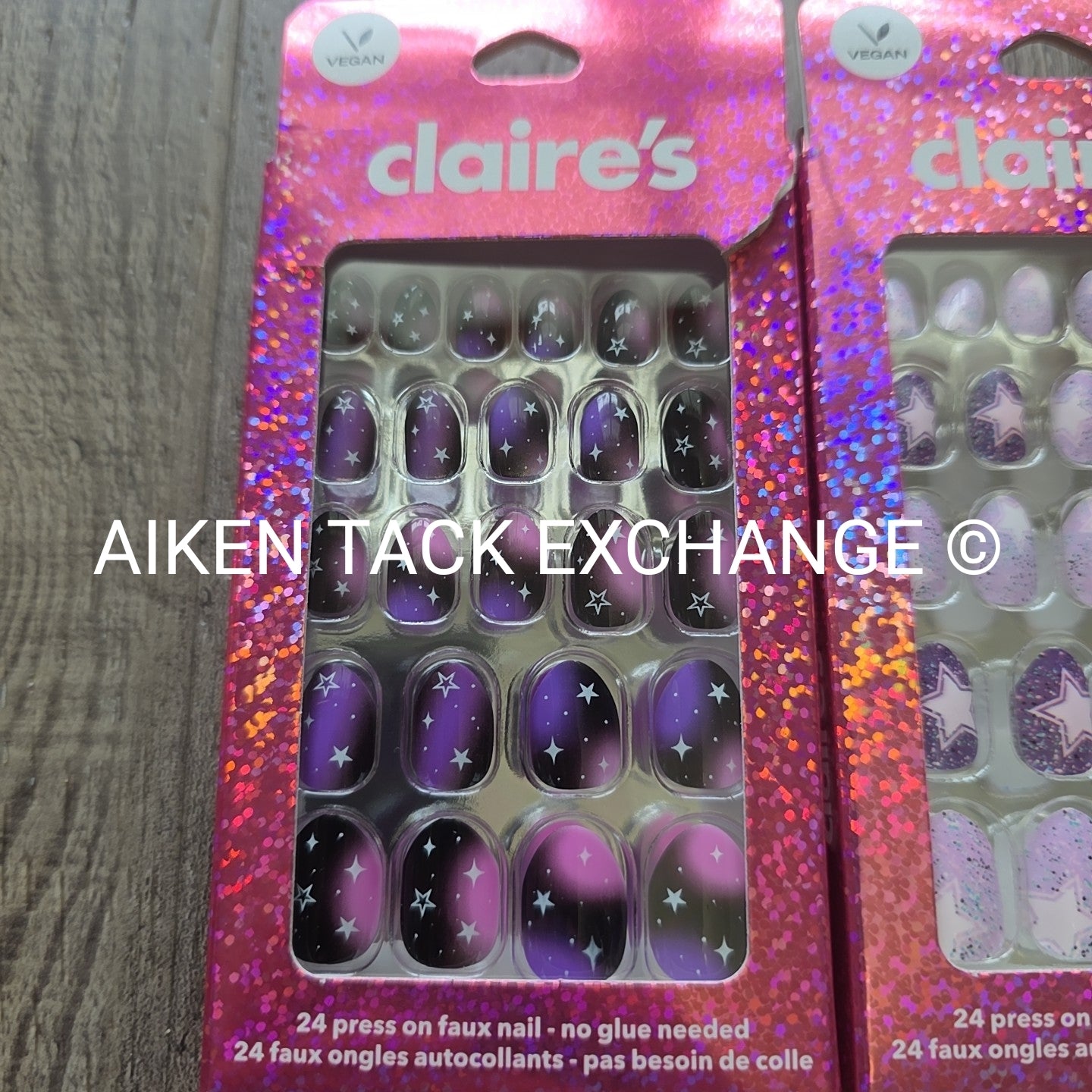 Claire's Press-On Nails (2 Sets) - 24 Count Each (48 Total)