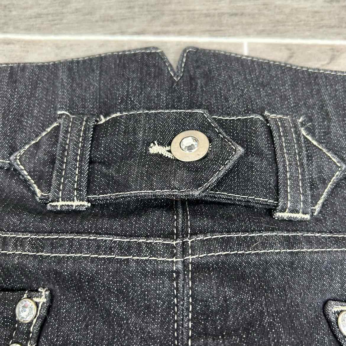 HKM Ms Blink Full Seat Denim Boot Cut Breeches, Size 30