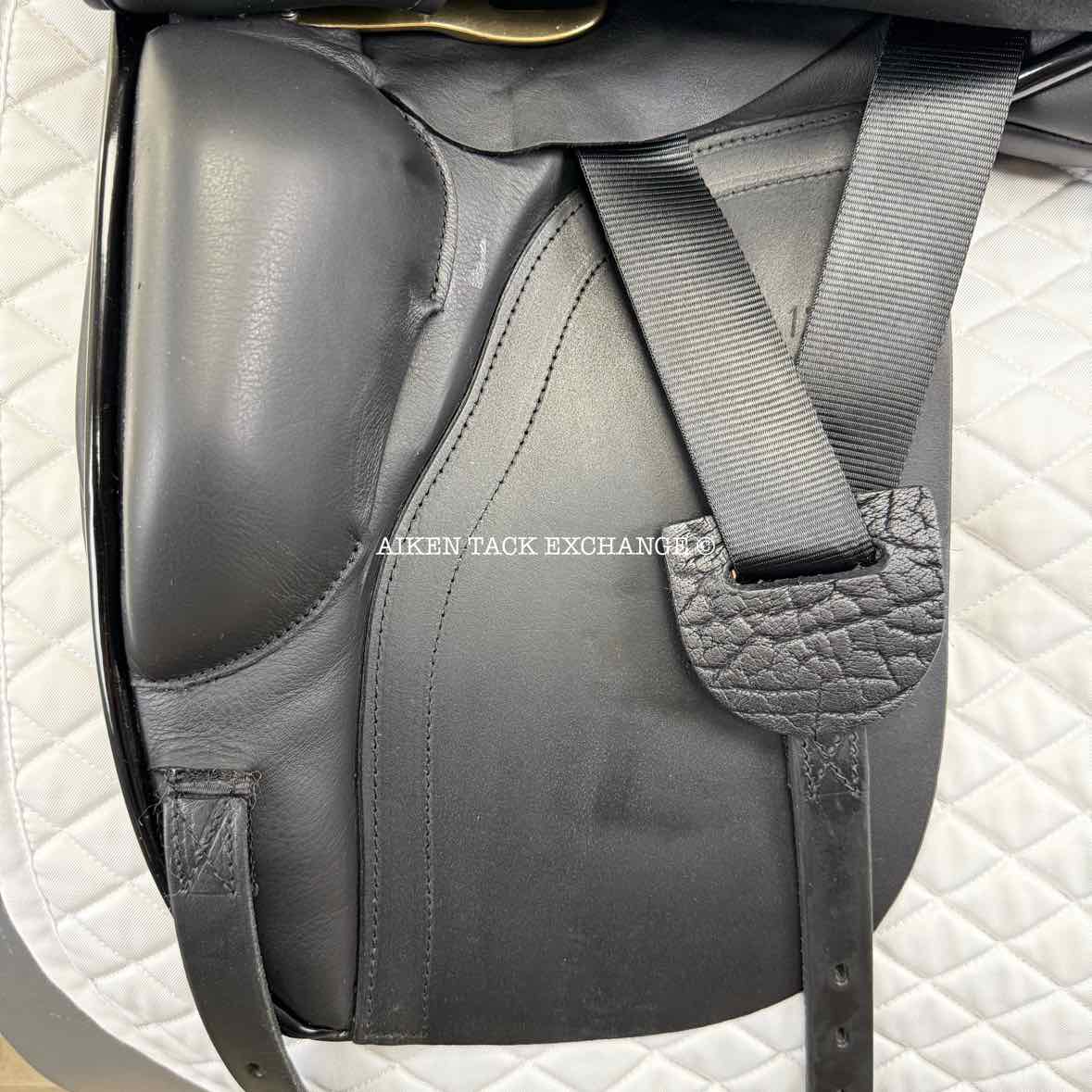 2023 Hulsebos WB3 Dressage Saddle, 17.5" Seat, Medium Wide Tree, Wool Flocked Panels
