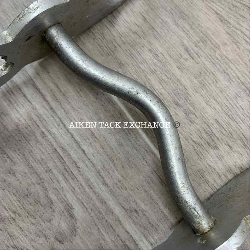 Colorado Bit & Spur Aluminum Mullen Mouth Shanked Bit 5.25"