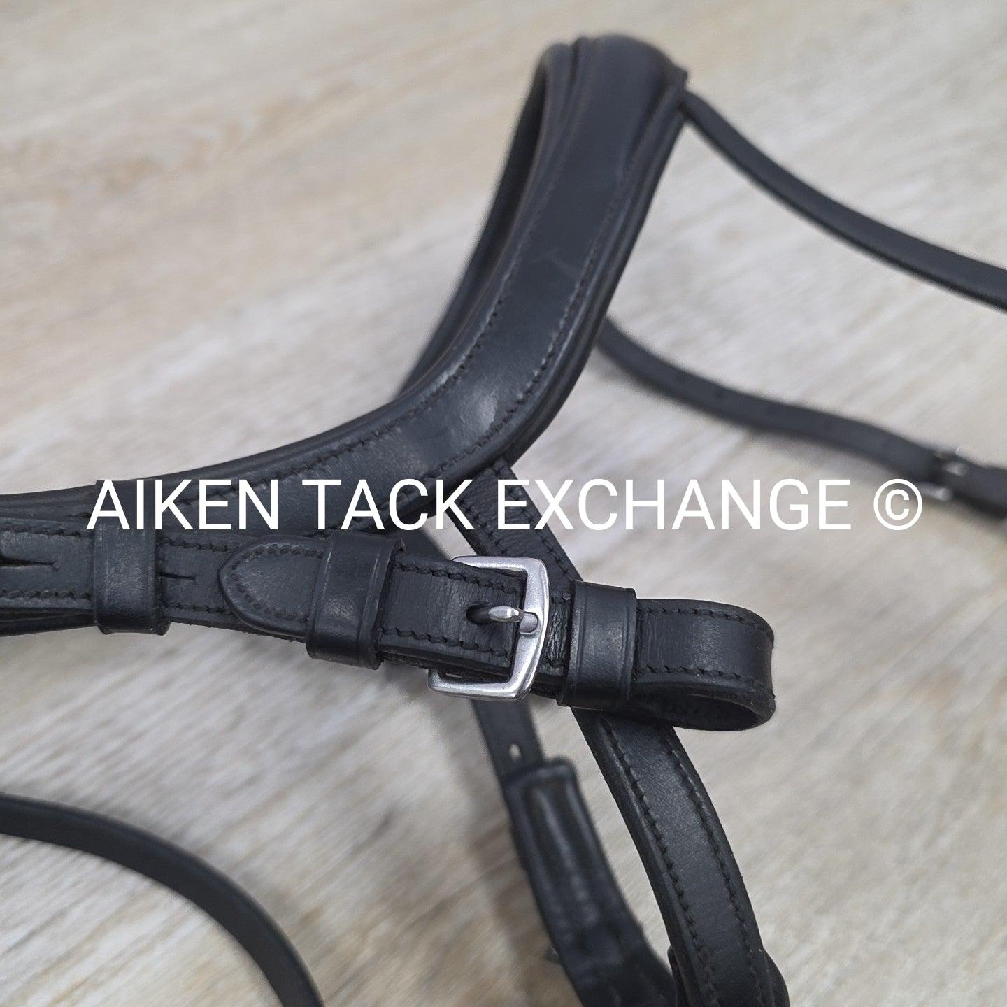 Schockemohle Ergonomic Bridle, No Reins, Black, Size Full