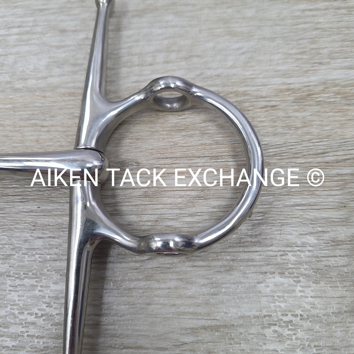 Korsteel Single Joint Full Cheek Gag Bit, 5.5"