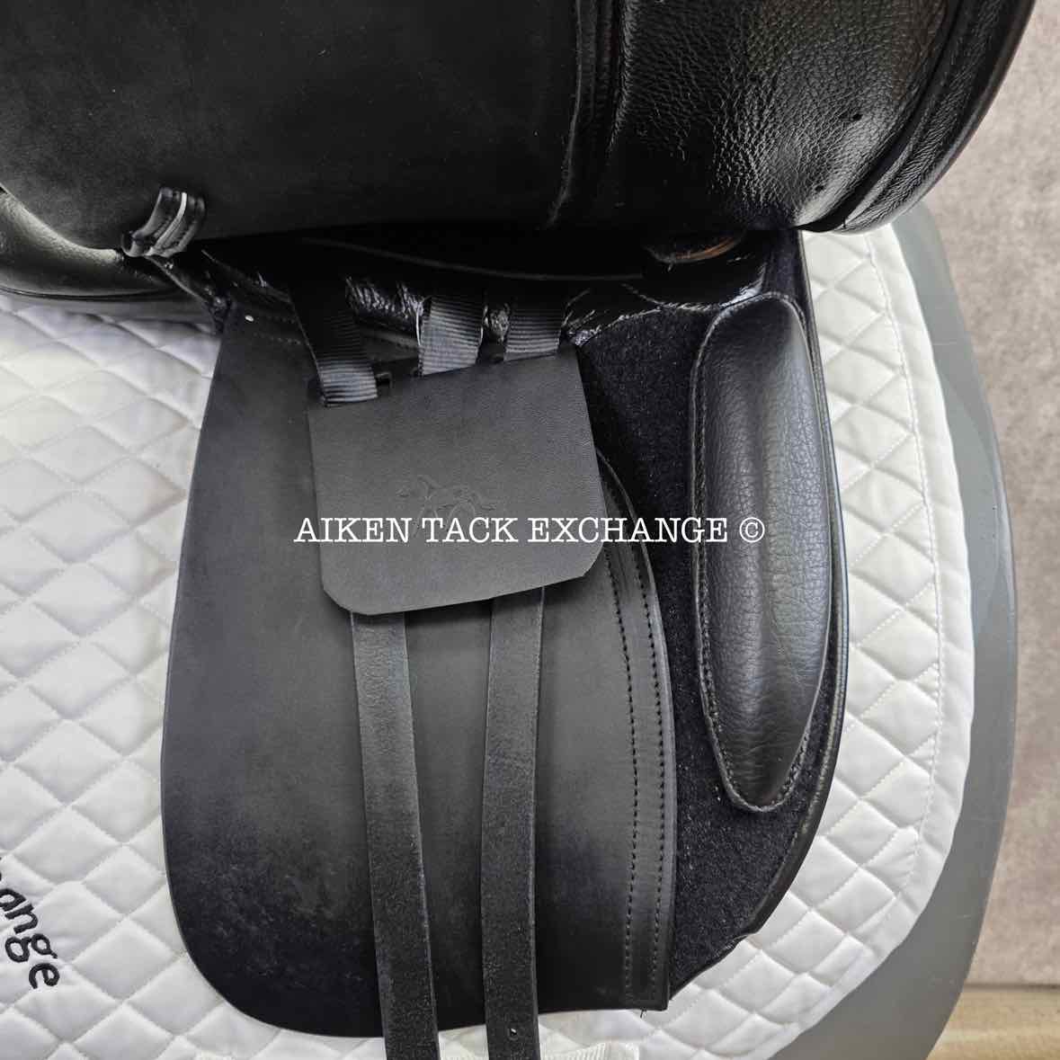 2023 Balance Equinox Dressage Saddle, 18" Seat, XX-Wide Hoop Tree, Wool Flocked Panels
