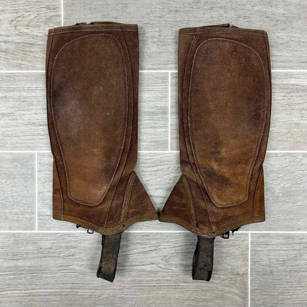 Ariat All Around II Suede Half Chaps, Size Child's Large