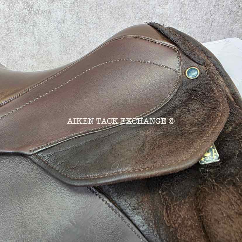 Stubben Laurus All Purpose Jump Saddle, 16" Seat, 32cm Tree - Extra Wide, Wool Flocked Panels