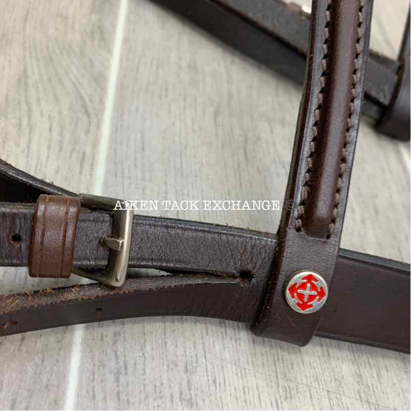 Courbette Lemetex Square Raised Bridle, No Reins, Size Full