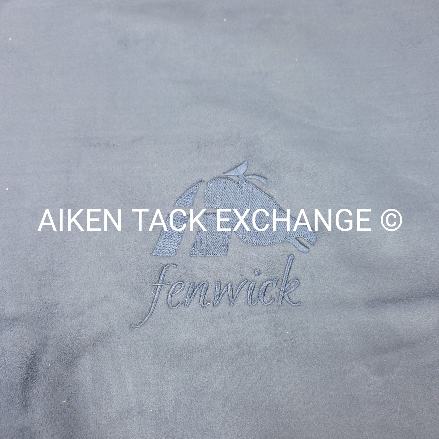 Fenwick Equestrian EquSuede Performance Cooler, Blue, 86"