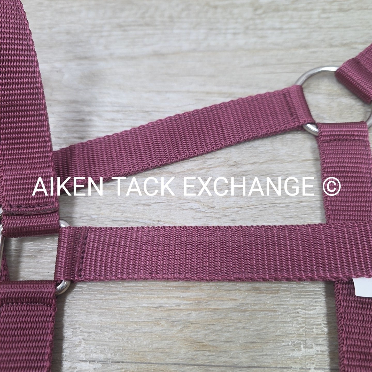TuffRider Breakaway Nylon Halter & Lead Rope Set, Burgundy, Size Cob