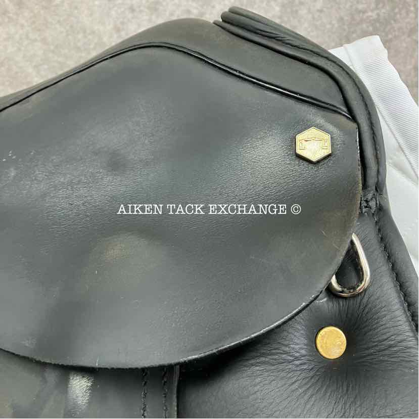 **SOLD** Albion Style Dressage Saddle, 18" Seat, Medium Tree, Wool Flocked Panels