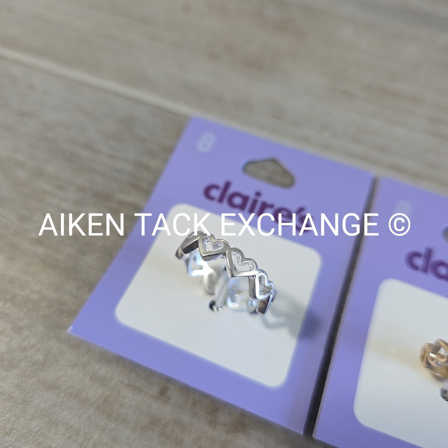 Claire's Rings (2) - Size 8