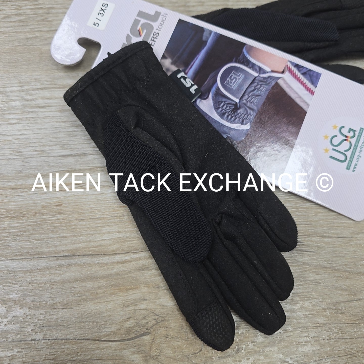 USG Holly Children's Riding Gloves, Size 5