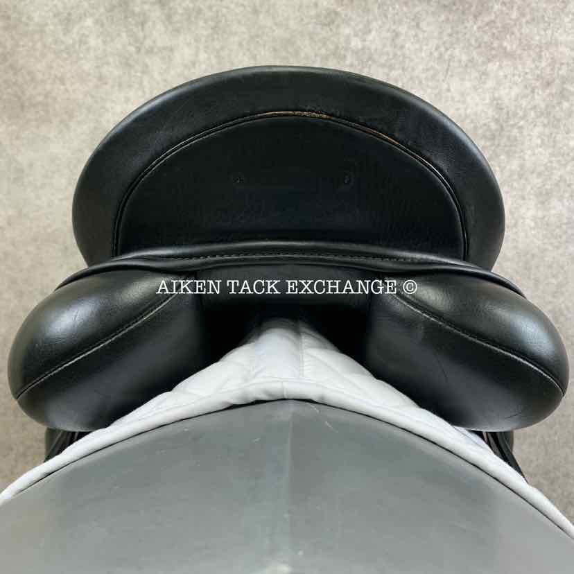 2006 Schleese Wave Dressage Saddle, 18" Seat, Adjustable AdapTree, Wool Flocked Panels