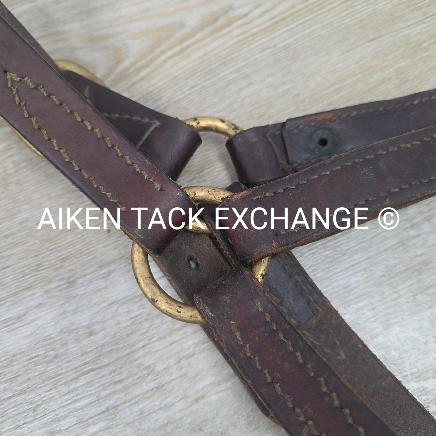 BARGAIN BUNDLE: Weaver Nylon Halter & Leather Halter, Size Full