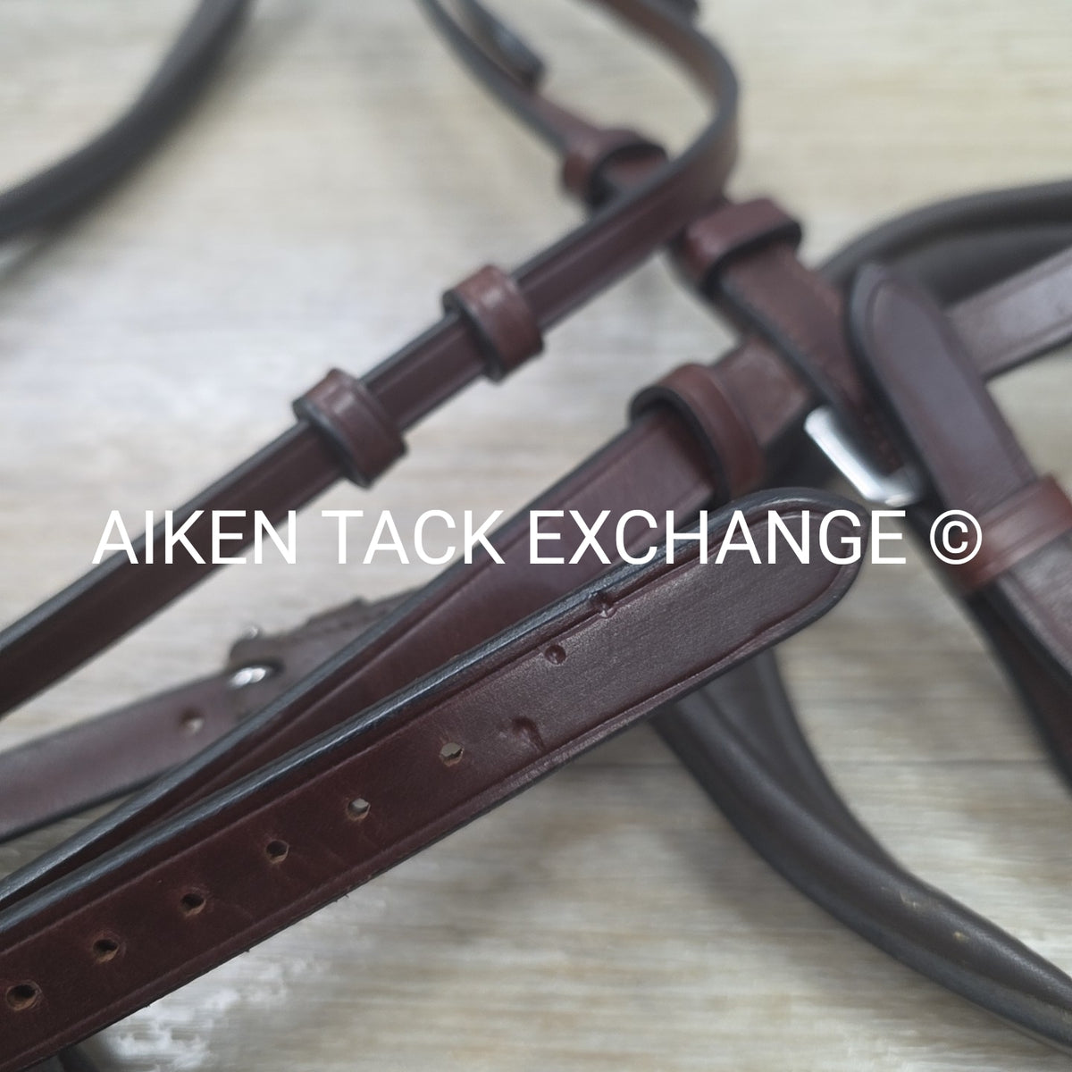 KL Select Tuscan Anatomic Bridle, No Reins, Brown, Size Full
