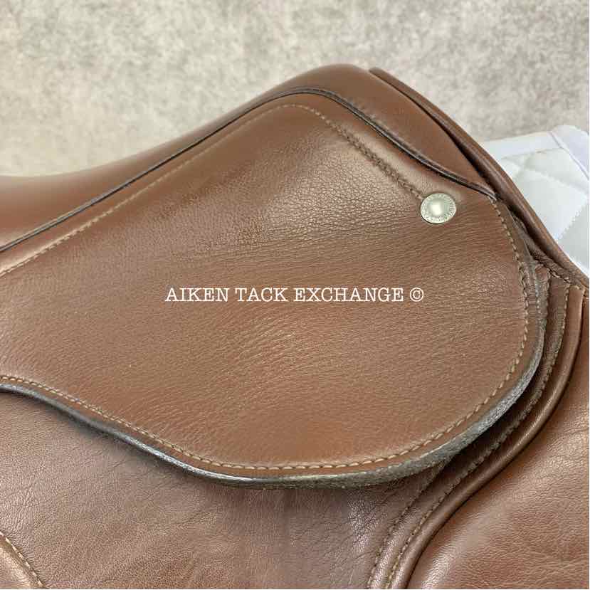 2019 Schleese Bi-NateLine UniLight Hunter/Equitation Jump Saddle, 17" Seat, Adjustable AdapTree, Wool Flocked PSI Panels